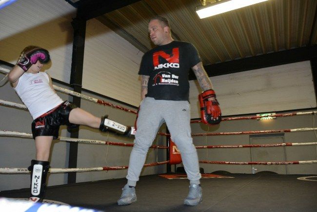 Kickbokser Roxanne Kivits: klein meisje, grote persoonlijkheid