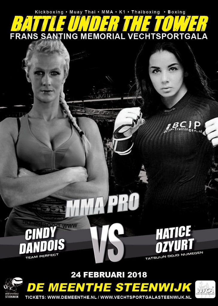 Cindy Dandois treft Hatice Ozyurt op Battle Under The Tower