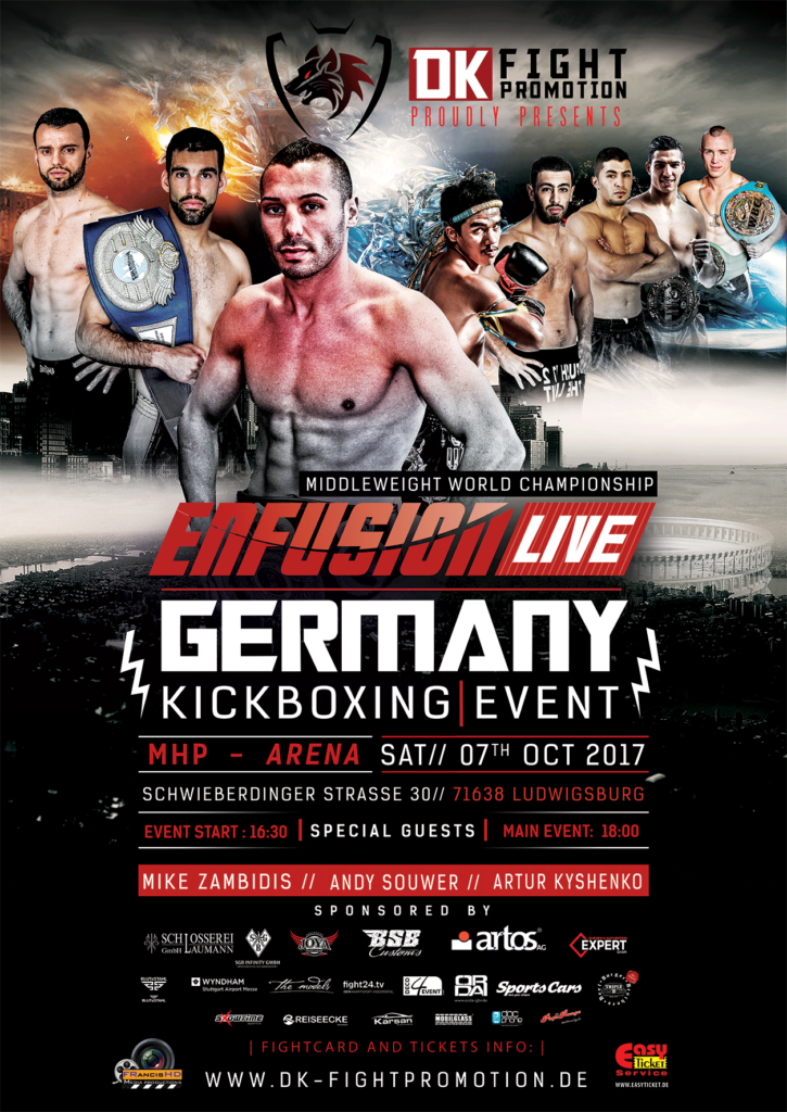 DK Fight Promotion presents Enfusion Duitsland