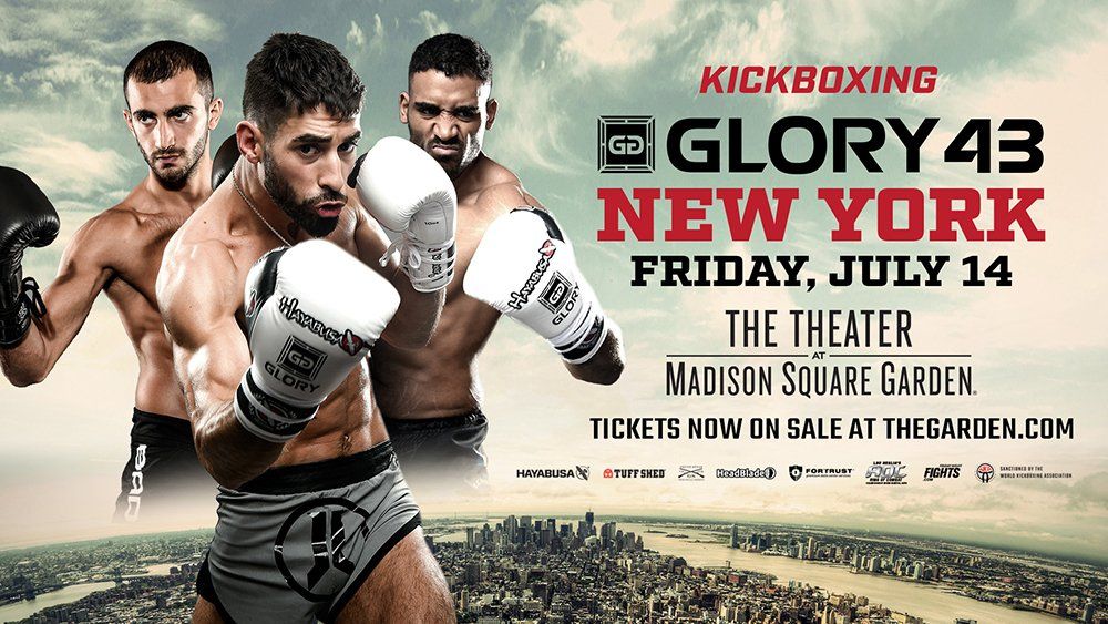 De GLORY 43 New York fligthcard is compleet