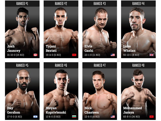 Topkickbokser daagt Glory Kickboxing lichtgewicht vechters uit