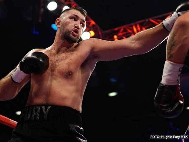 Hughie Fury trekt zich 'last minute' terug uit boksmatch