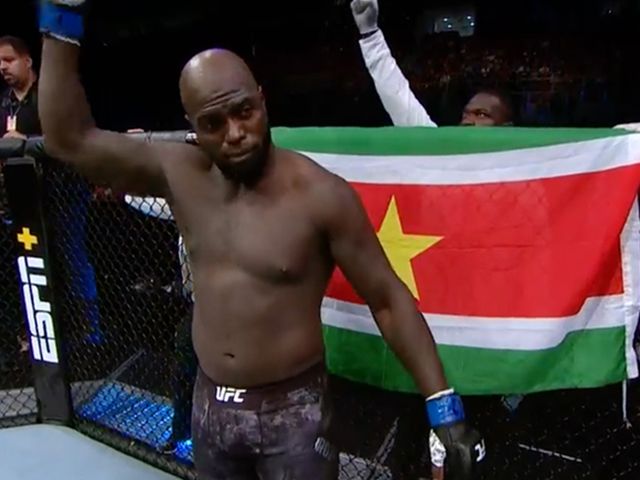 UFC Vechter Jairzinho Rozenstruik houdt het gas er op