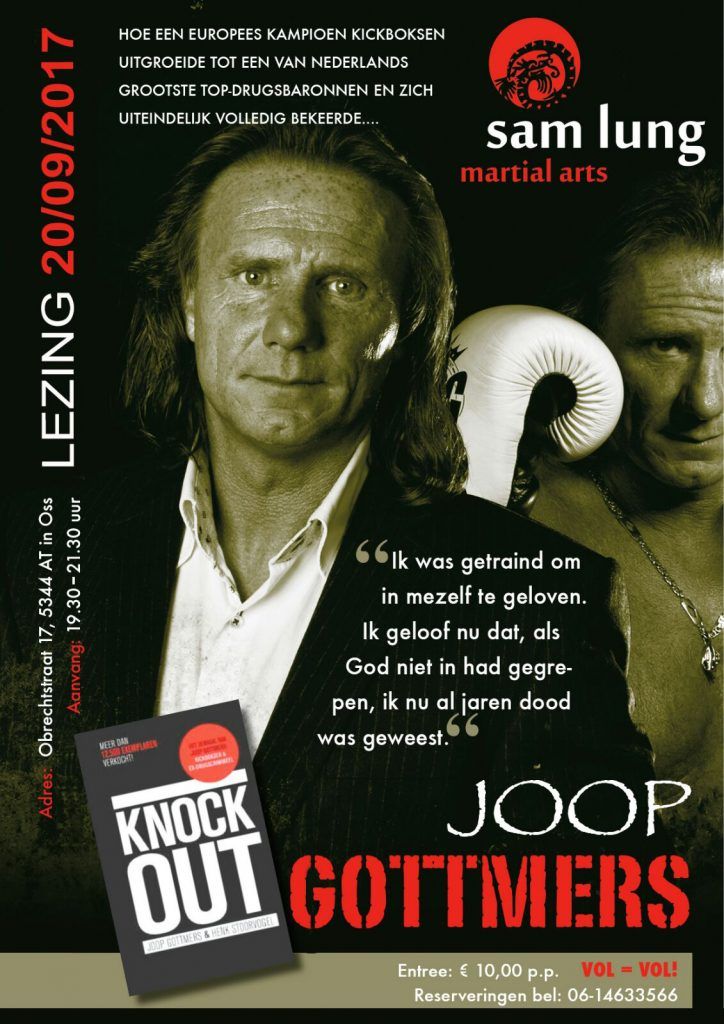 Lezing Joop Gottmers Ex Kickboks Kampioen En Drugs Baron