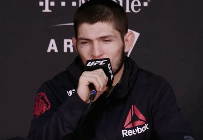 UFC-kampioen Khabib Nurmagomedov op de bres voor gevangen genomen zakenman