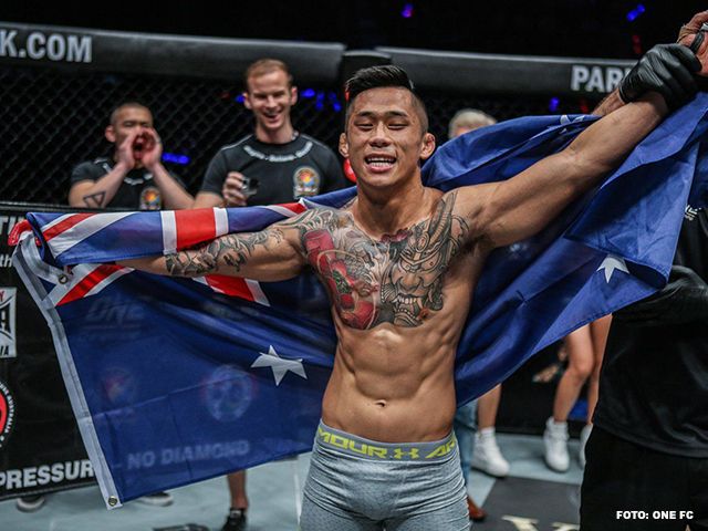ONE Championship kampioen is racisme spuugzat