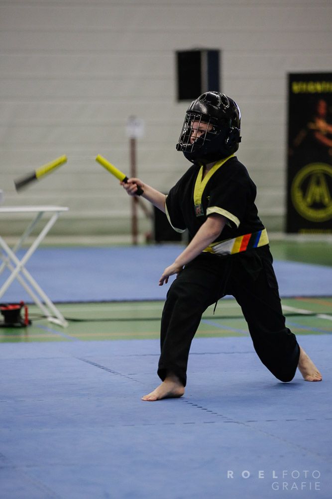 Sem Veenstra Nunchaku talent van Budo Ryu Sports