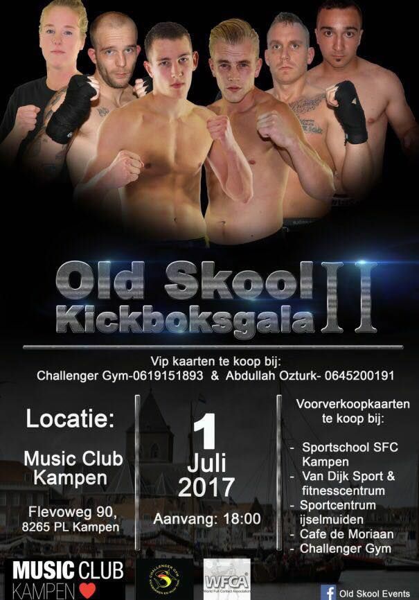 Old-skool kickboks gala 2 Kampen