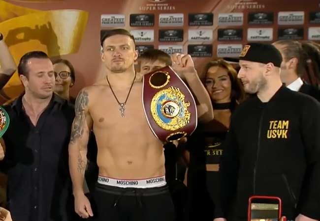 Boksen: Oleksandr Usyk naar zwaargewicht, stelt titel vacant