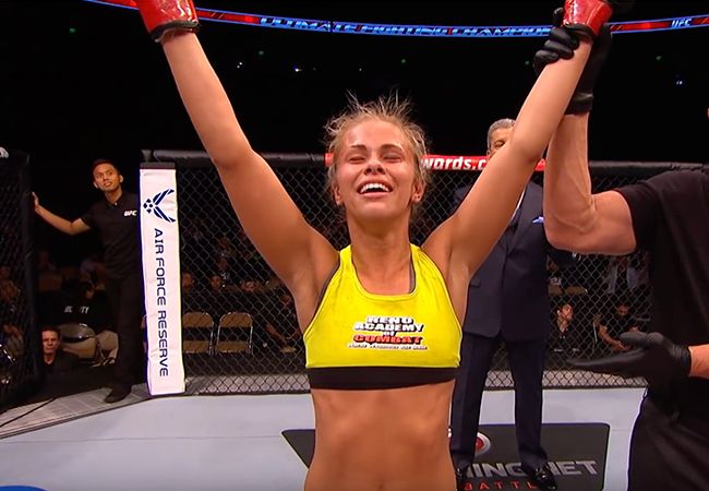 UFC vechter Paige VanZant wil Bare Knuckle boksen