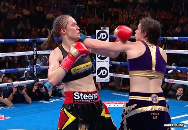 Onterecht verlies: Petitie bokser Delphine Persoon gestart