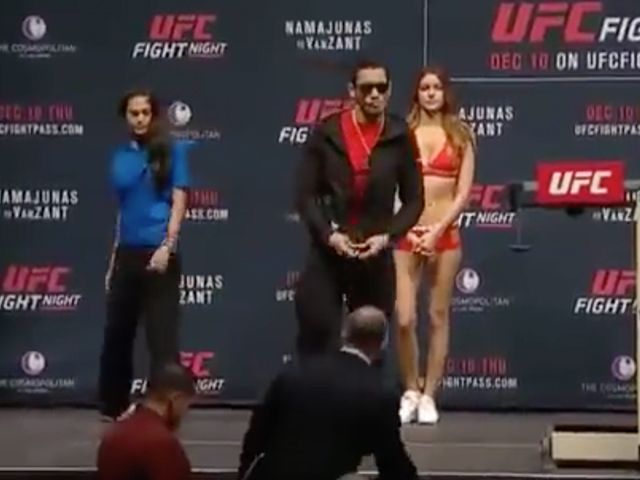 UFC-vechter strijd tegen het coronavirus in New York
