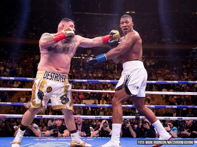 Anthony Joshua herwint wereldtitels op Andy Ruiz Jr