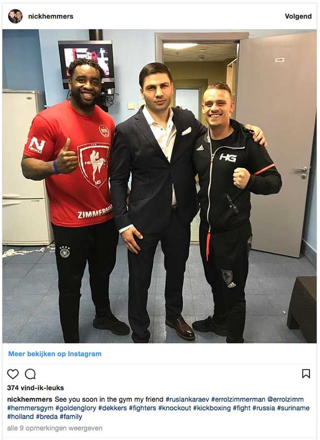 Ruslan Karaev protegé van Nick Hemmers snel de ring weer in?