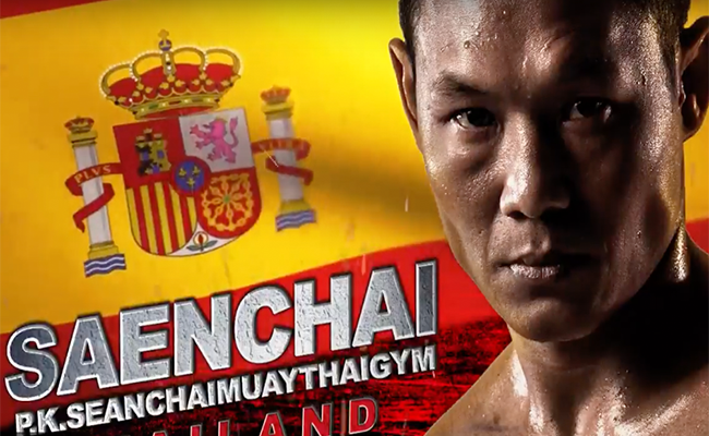 Saenchai vs Salmeron hoofdgevecht Thai Fight Barcelona!