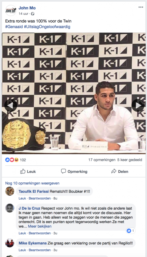 Nederlandse kickboksers bestolen van winst in buitenland?