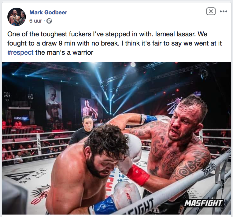 UFC Veteraan: 'Ismael Lazaar is een van de bruutste vechters'