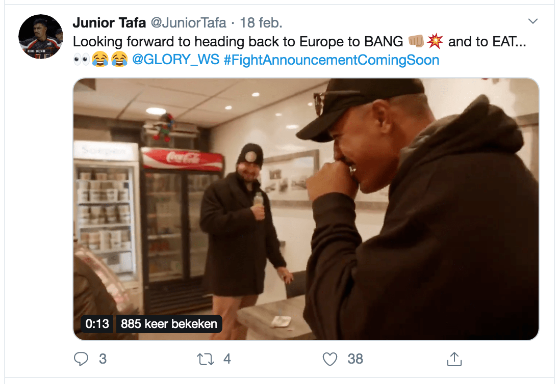 Wie wordt de tegenstander van Badr Hari in Ahoy?