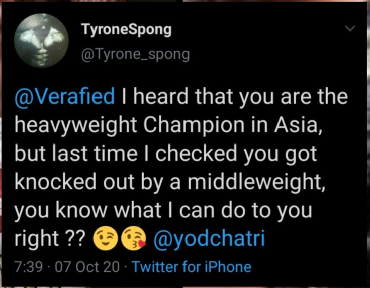Tyrone Spong dreigt ONE Championship kampioen te slopen