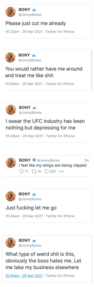 Jon Jones stuurt een f*cking duidelijke boodschap naar UFC: ‘Ontsla mij'