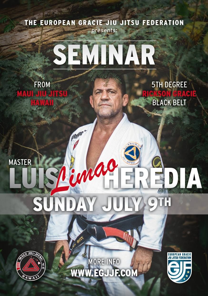 Braziliaans Jiu Jitsu Seminar Luis Heredia