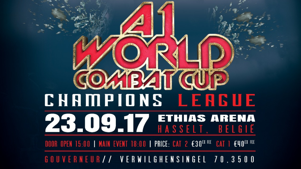 WIN 2 KAARTEN VOOR HET A1 WCC GALA IN HASSELT!