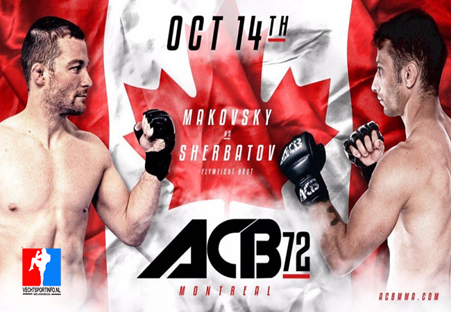 ACB 72 Montreal resultaten: Sherbatov verslaat Makovsky