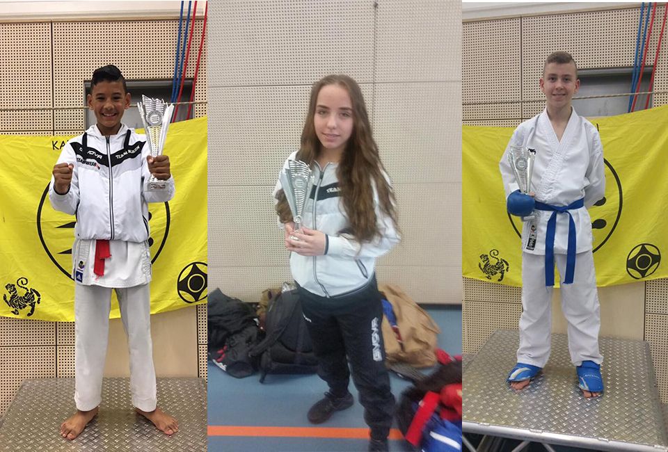 Goud voor Karateka's Sportschool Alken West Brabantse Karate Kampioenschappen