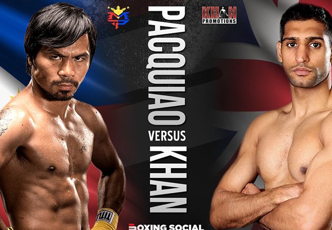 Amir Khan vs Manny Pacquiao bevestigt voor november