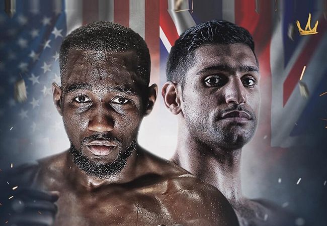 Amir Khan versus Terence Crawford voor de WBO wereldtitel Boksen