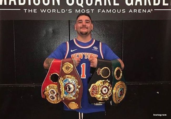 Rematch: Andy Ruiz weigert te vechten tegen Anthony Joshua