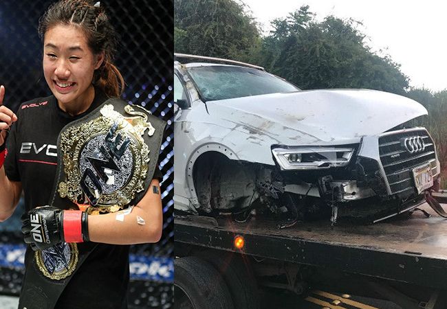 MMA vechtster Angela Lee ontsnapt aan de dood!