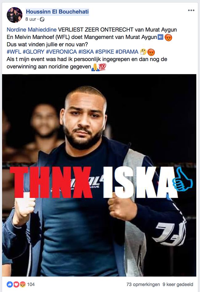 Felle kritiek op WFL na uitslag Kickboks Final 8 toernooi