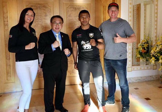Enfusion entourage strijkt neer in Abu Dhabi voor de Final 8