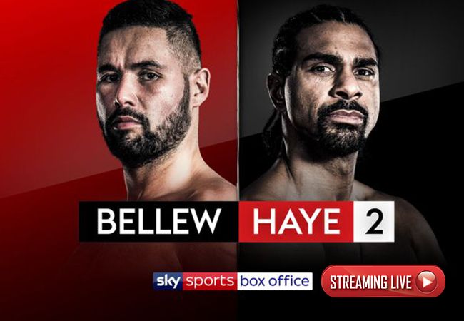 Live kijken naar David Haye vs Tony Bellew via internet stream!