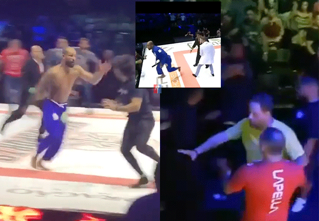 Massale vechtpartij in 'Khabib stijl' op BJJ event (video)