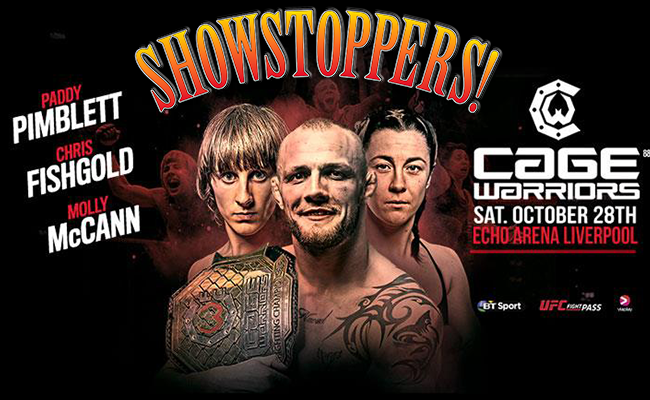 Cage Warriors 88 keert terug naar Liverpool