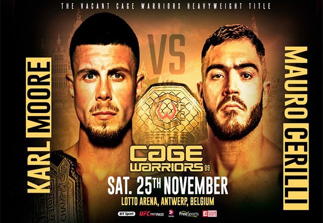 MMA Nieuws: Cage Warriors voor het eerst in België!