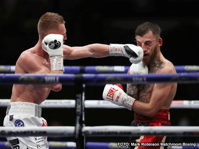 Cheeseman verslaat Eggington in een echte boksklassieker