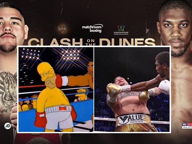 HUH?: The Simpsons voorspelde uitslag Joshua Vs Ruiz Jr. II