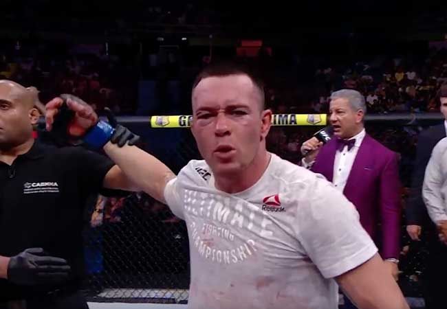 Grote mond: UFC-vechter Colby Covington radioshow uitgezet