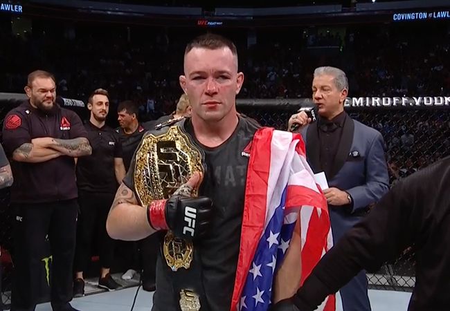 UFC Newark: Colby Covington pakt winst op Robbie Lawler