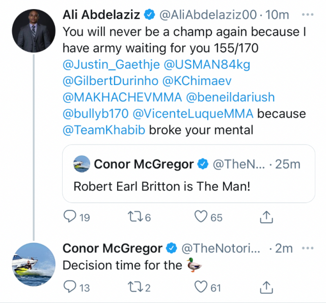 Conor McGregor opent jacht: Daagt UFC-kampioen Khabib Nurmagomedov uit