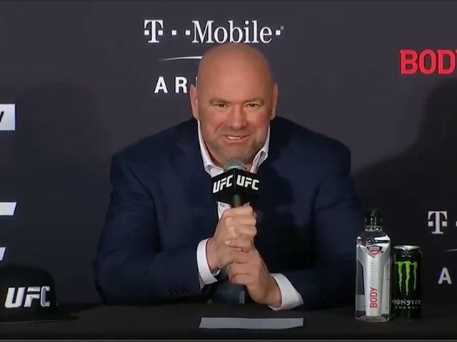 UFC BAAS DANA WHITE: 'Als het fout gaat blijven we in Abu Dhabi'