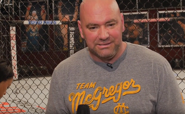 UFC Boksen: Dana White komt na de zomer met groot nieuws