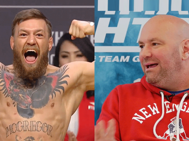 Dana White bekritiseert Conor McGregor: 'Dat doet hij altijd'