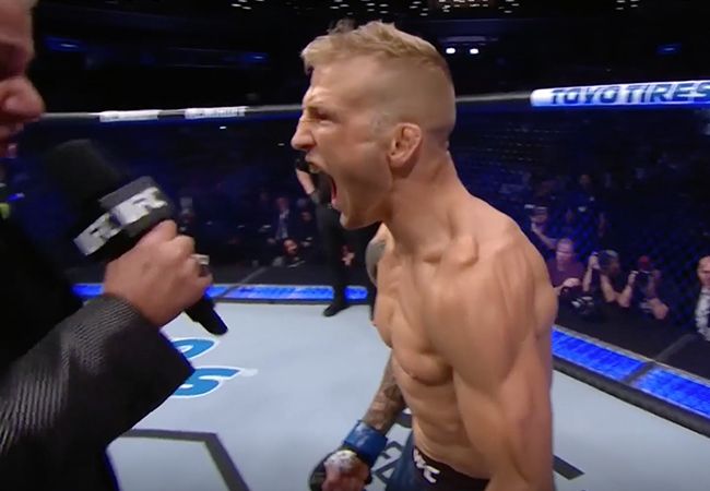 Geschorst voor doping: TJ Dillashaw geeft UFC-titel op