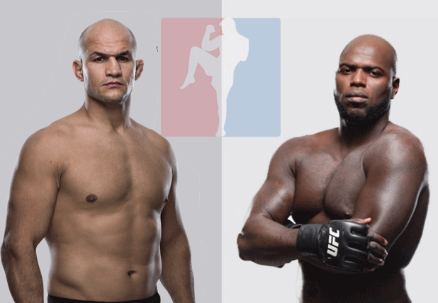 Junior dos Santos vs. Jairzinho Rozenstruik tijdens UFC 252