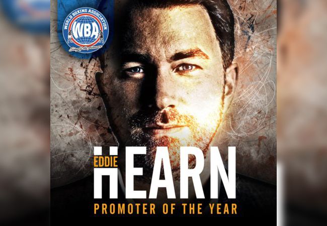 WBA benoemd Matchroom Boxing benoemd tot promotor van het jaar 2018