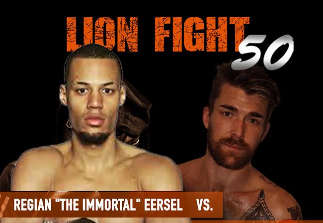 Regian Eersel treft vervangende tegenstander tijdens Lion Fight 50